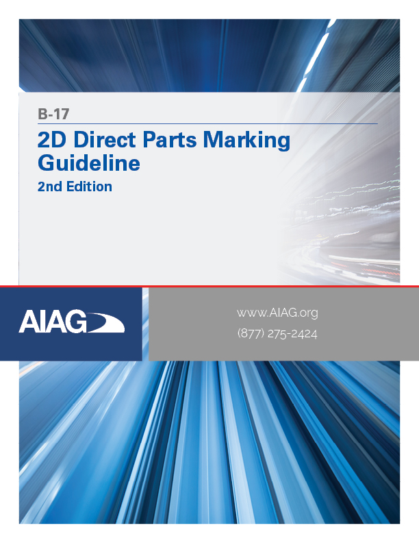 Publikation AIAG 2D Direct Parts Marking Guideline 1.7.2009 Ansicht