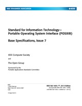 Die Norm IEEE 1003.1 19.4.2013 Ansicht